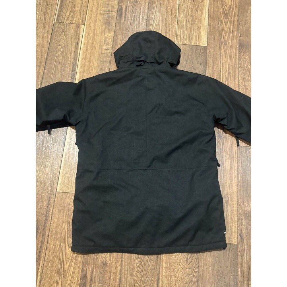 686 Jacket Mens XL Black Parka Hooded Thermal Infidry Snow Ski Snowboarding - Picture 4 of 7